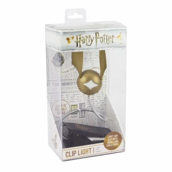 LED läslampa - PALADONE - Golden Snitch - 30 cm - USB/Batteri - Gul