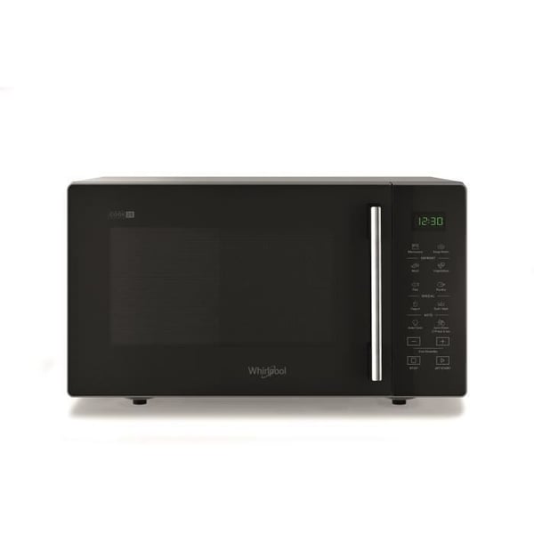 Mikroovn - WHIRLPOOL - MWP251SB - Sølv Sort - 900 W - 48,3 x 41,4 x 28,1 cm - 25 L