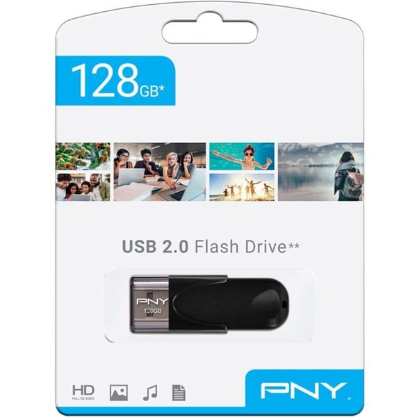 USB 2.0 - PNY - Attaché 4 - 128 GB