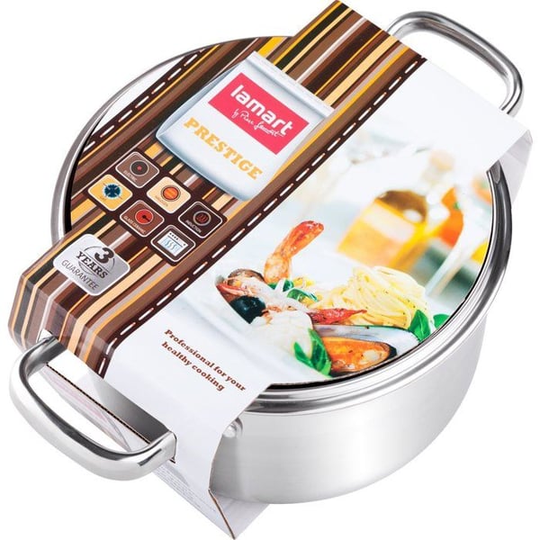 Lamart gryta med lock 20x12,5cm Prestige LTSS2212