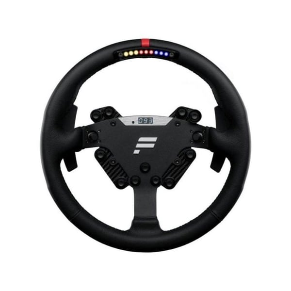 Volante Fanatec ClubSport RS 320mm Kolfiber Aluminium LED-skärm RevLED PS5 PC