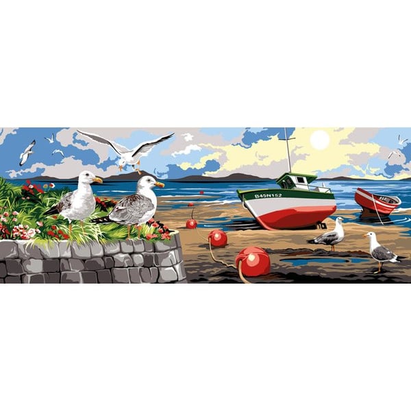 Antik duk Lågvatten 25x60cm