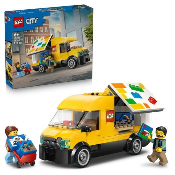 LEGO City 60500 Le Van LEGO - Byggesæt til drenge eller piger fra 6 år - Gave