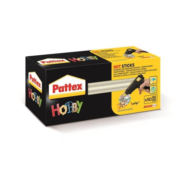Värmebindor - PATTEX - YATO - 11 mm - 200 mm - 50 st - Transparent