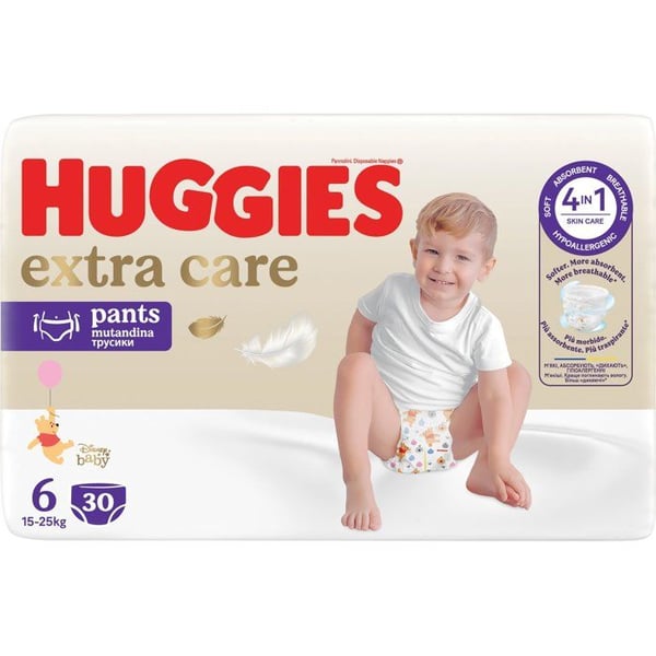Pantalon HUGGIES Extra Care st. 6 (30 ks)