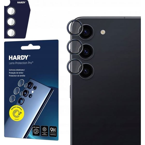 Skyddsglas - 3MK - HARDY Pro - Samsung Galaxy S23/S23+ - Hög kvalitet - Repbeständig