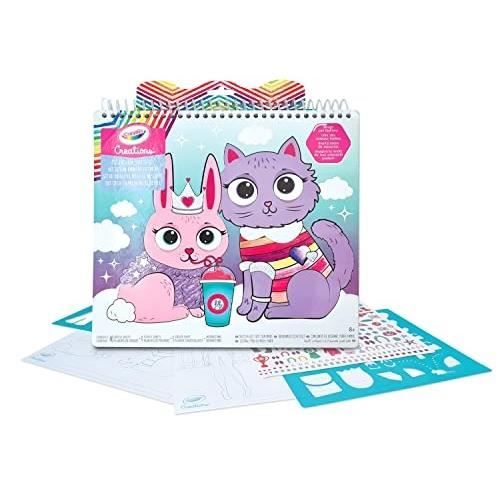 CRAYOLA CREATIONS, KIT SKAPAR BABY ANIMAL FASHION, 40 PAG ALBUM
