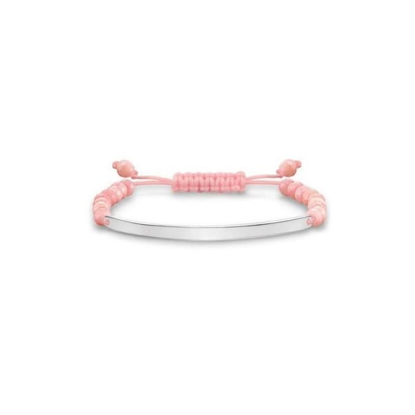 Armband - THOMAS SABO - LBA0002-814-9-L21V - Silver - Svart - Kvinna