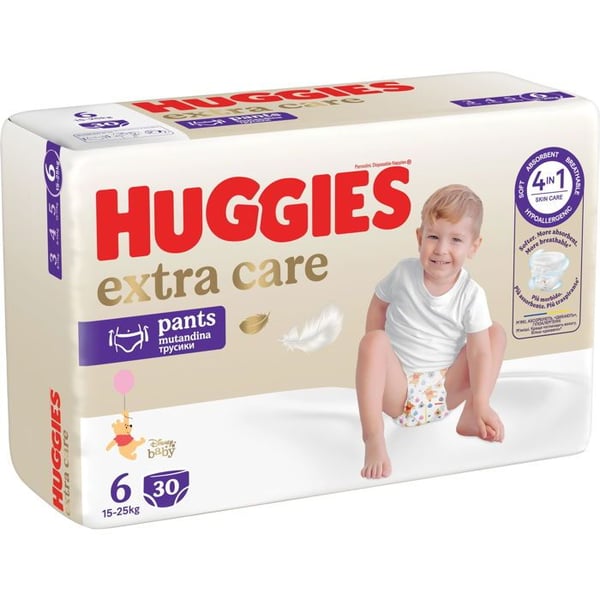 Pantalon HUGGIES Extra Care st. 6 (30 ks)