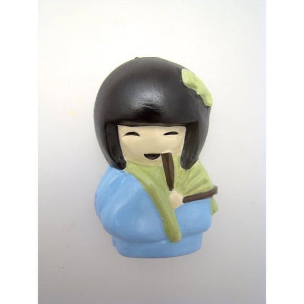 Graine Créative - Termoformad Kokeshi-fläktform