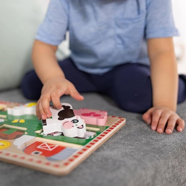 Melissa & Doug - Paksupulma Maalaistalon eläimet