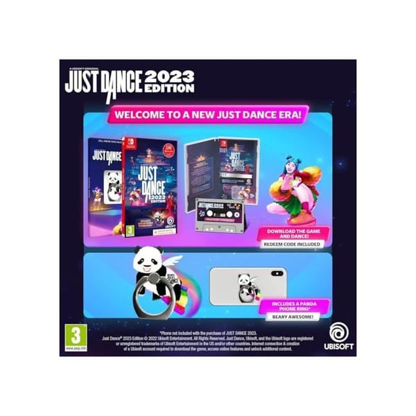 Videospel - Ubisoft - Just Dance 2023 - PlayStation 5 - Kod i en låda