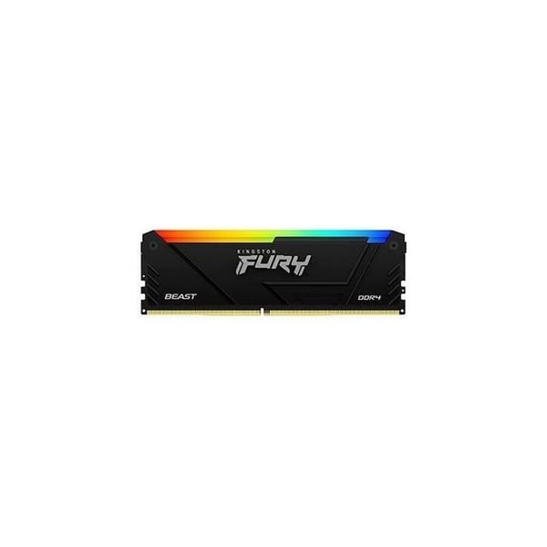 RAM-hukommelse - KINGSTON - FURY Beast - RGB - 32 GB (2 x 16 GB) - DDR4 - 3200 MHz CL16 - (KF432C16BB2AK2/32)