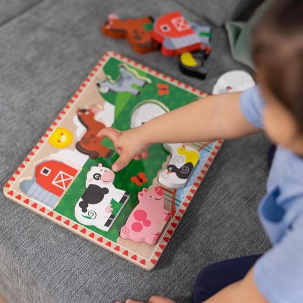 Melissa & Doug - Paksupulma Maalaistalon eläimet