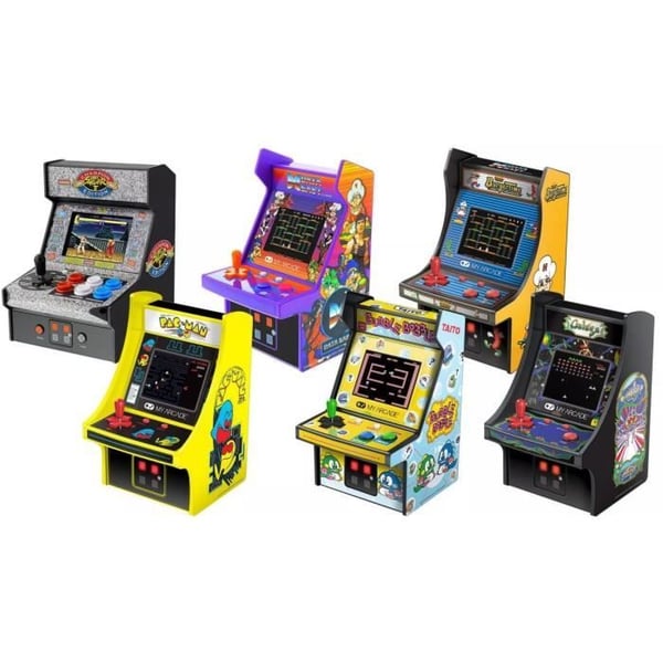 Micro Player PRO-konsol - Ms. Pac-Man - Arcade - Atari - 7 cm högupplöst skärm