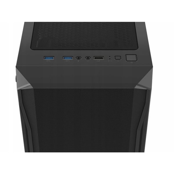 ATX Semi-Tower-fodral - NATEC - NFO-2153 - Svart färg - RGB-belysning - ATX-storlek