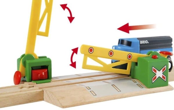 Brio 33750 magneettinen tasoristeys - Lisävaruste puiseen junapiiriin