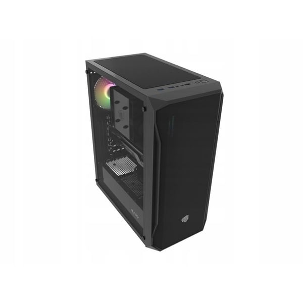 ATX Semi-Tower-fodral - NATEC - NFO-2153 - Svart färg - RGB-belysning - ATX-storlek