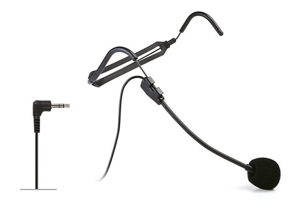 Microhörlurar - FONESTAR - FDM621 - Jack 3,5 mm - Frekvens 50-16 000 Hz - Svart