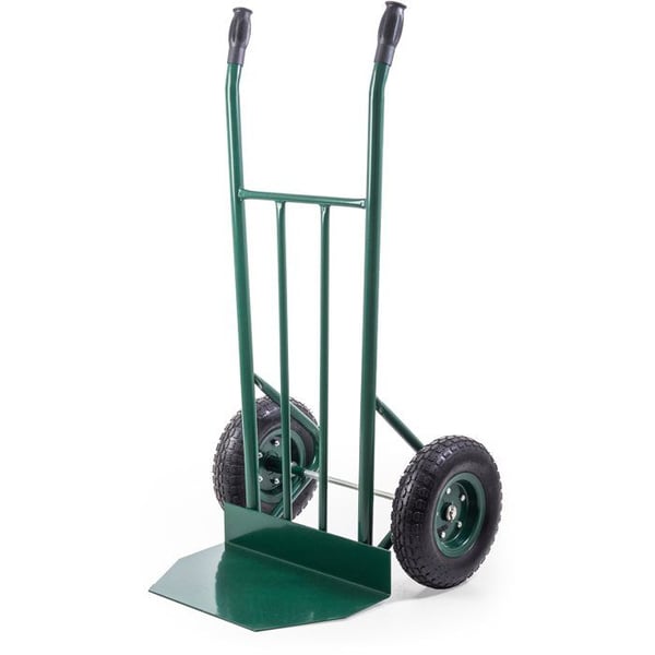 Rudl - G21 - Profi - 280 kg - Stål - Lufthjul - Grön