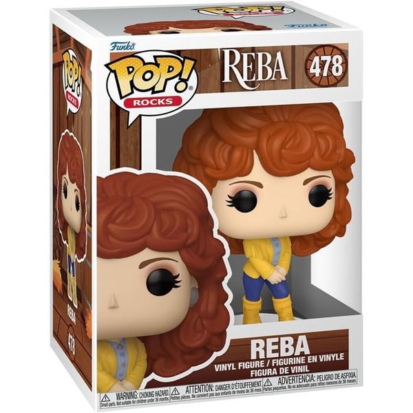 Figurine Funko Pop! N°478 | Reba Mcentire | Cowgirl
