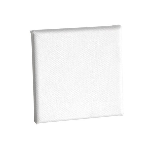 MégaCréa DIY - Bomullstygspänd ram 10 x 10 cm 380 g/m²