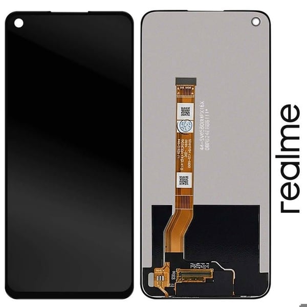 LCD-skärm - Realme - 9i 5G - Original Touchscreen - 1080x2412 pixlar - 90 Hz