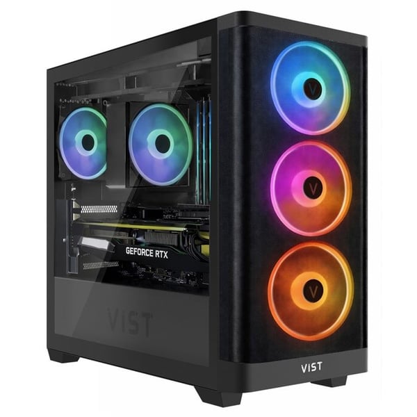 VIST PC Gaming AMD Ryzen 5 3600 - RAM 16Go - Nvidia GeForce RTX 3050 - SSD 500Go - WIFI - Windows 11 Pro