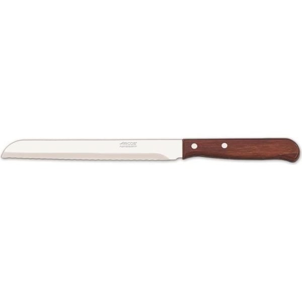 Brödkniv Arcos Latina 101500 i rostfritt stål Nitrum och mango i komprimerat trä med 17 cm blad i låda.