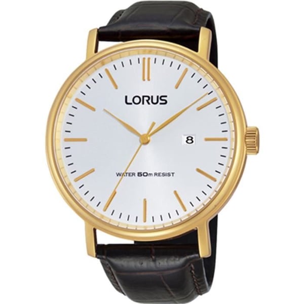 Klocka - LORUS WATCHES - RH990DX9 - Klassisk - Läder - Kvarts - Analog