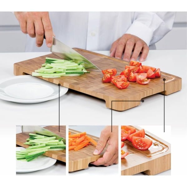 Skärbräda - TESCOMA - AZZA - Trä - Non-slip - 40x26cm