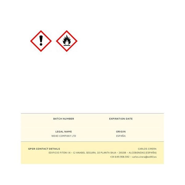 Avfettning 500ml 34912 Wd40