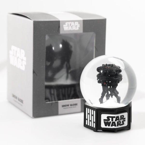 Dekorationsobjekt - GRUPO ERIK - STAR WARS snöglob - Harts och glas - Diameter 8 cm
