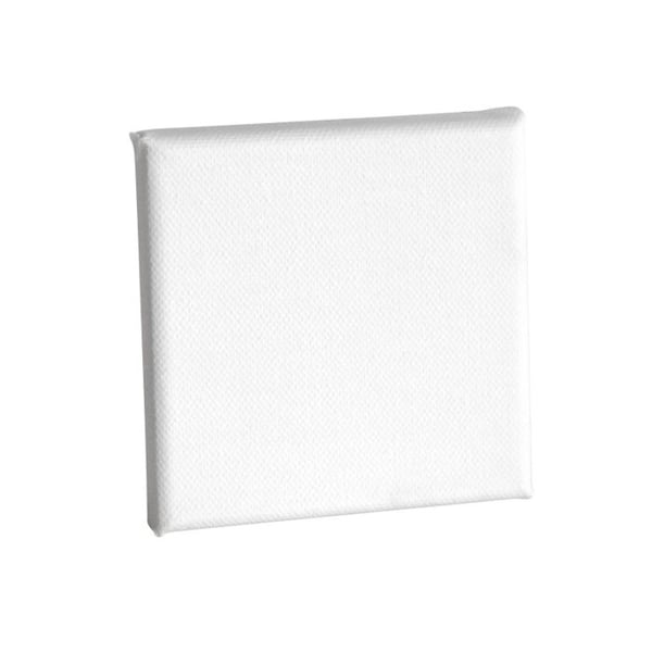 MégaCréa DIY - Bomullstygspänd ram 10 x 10 cm 380 g/m²