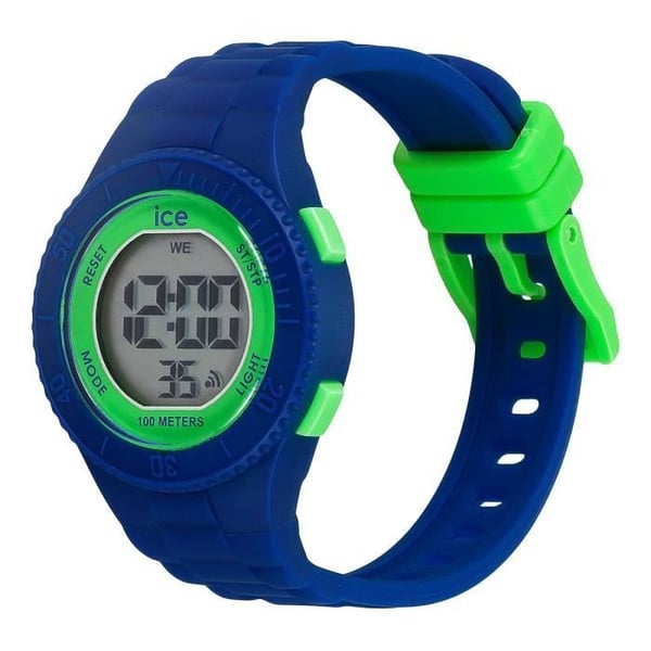 ICE-WATCH Barnklocka i blå plast - 241283 - Digital - Vattentät - Sport - Simning