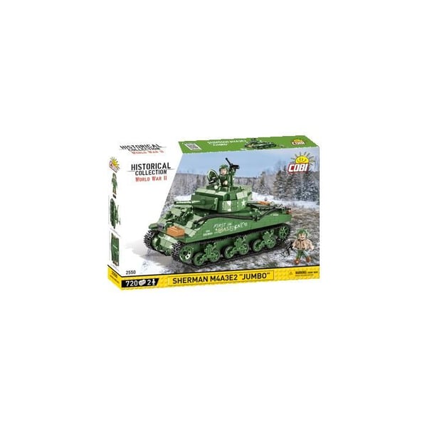 Byggspel - Cobi 2550 - Sherman M4A3E2 "Jumbo"
