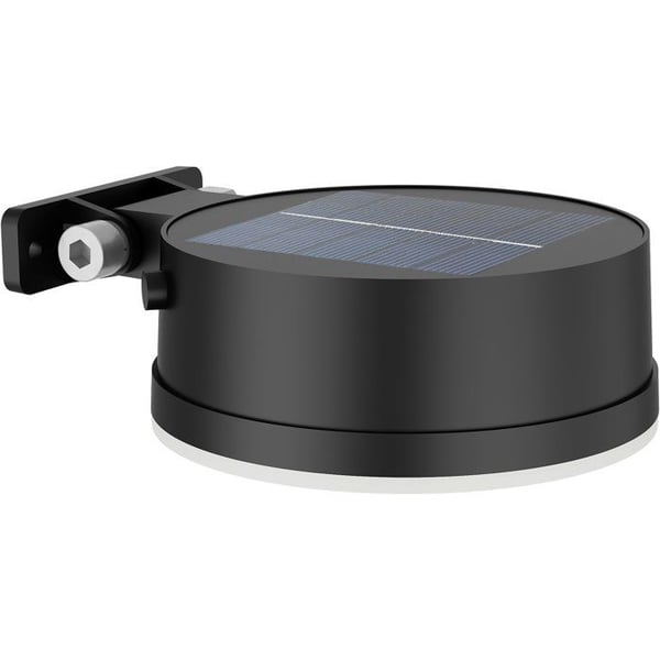 Vägglampa - PHILIPS - Vynce - Rund solenergi - Svart