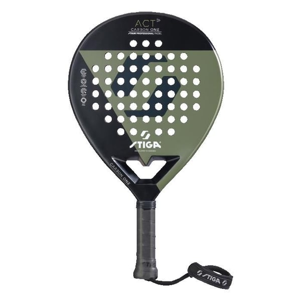 Padelracket STIGA ACT Svart/Grön Oliven