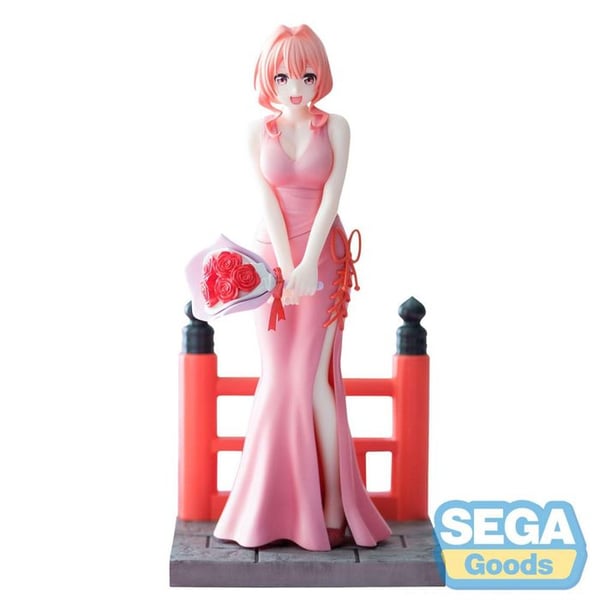 Statyett - SEGA - Yuna Amagami - 19 cm - Ros - Romantisk - Inomhus
