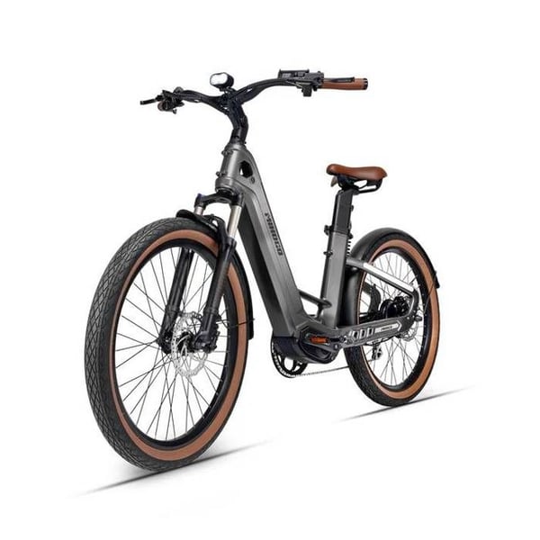 Elcykel MIHOGO AIR för vuxna, Motor 250 W, Däck 26 tum, Dubbelbatteri 48 V 19,2 Ah
