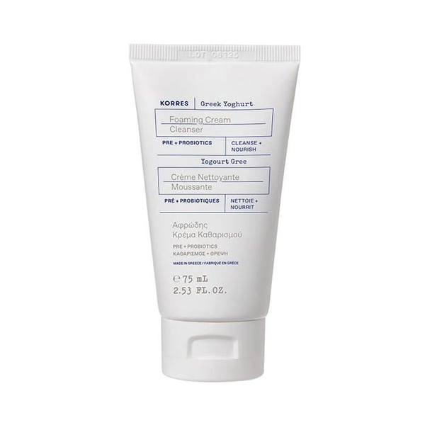 Korres Yoghurt Rengörande Mousse 75 ml — Probiotika & Grekisk Yoghurt