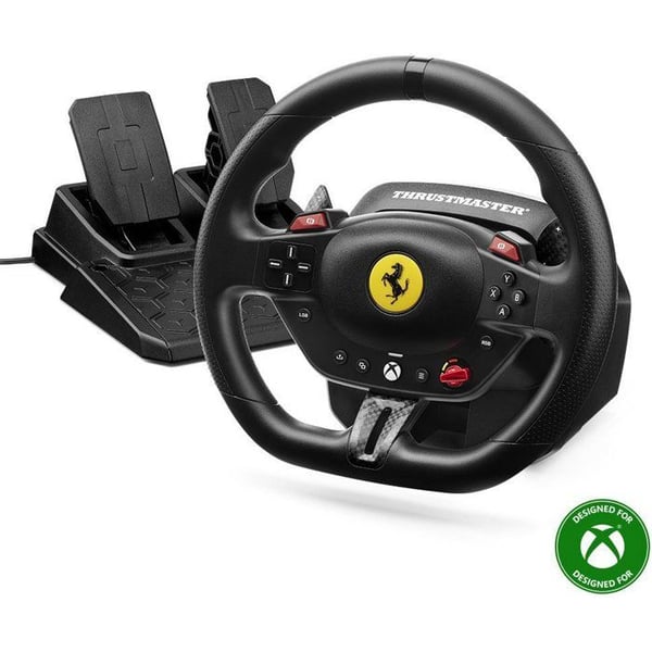 Rattsats + pedalställ - THRUSTMASTER - T98 Ferrari 296 GTS - För XBOX och PC - Svart