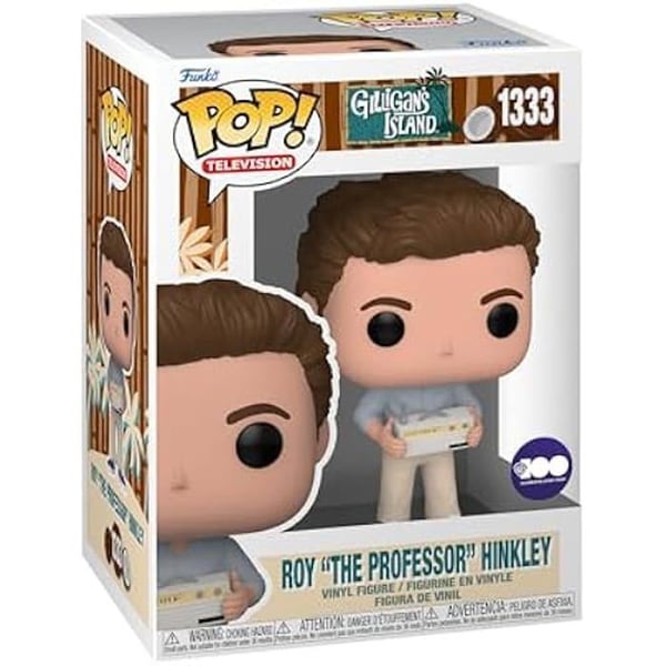 Figur - Funko Pop! - Gilligan's ö - Professorn - 9,5 cm - Kvalitetsvinyl