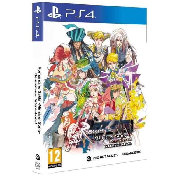 Romancing SaGa Minstrel Song - Remastered International - Spel PS4