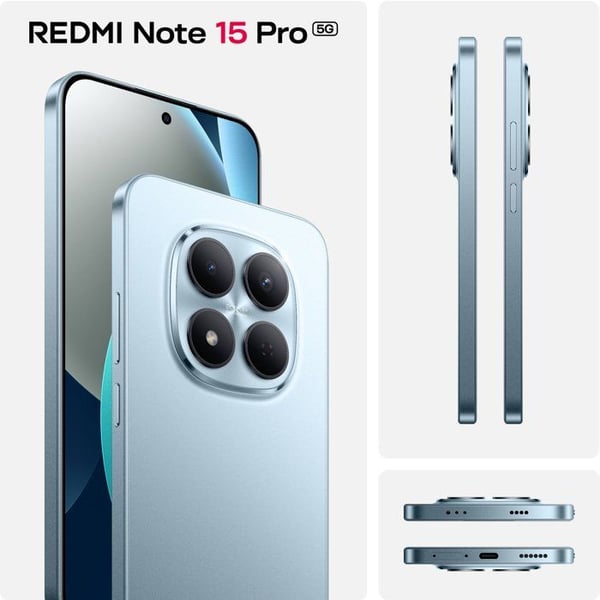 XIAOMI - Redmi Note 15 Pro 5G - 8 / 256 Gt - Sininen