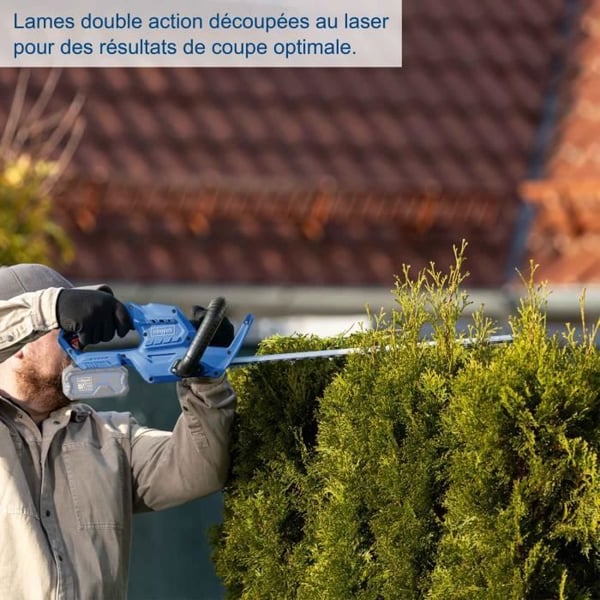 Sladdlös häcksax C-HT570-X - klipplängd 51cm - SCHEPPACH 20V IXES - utan batteri eller laddare