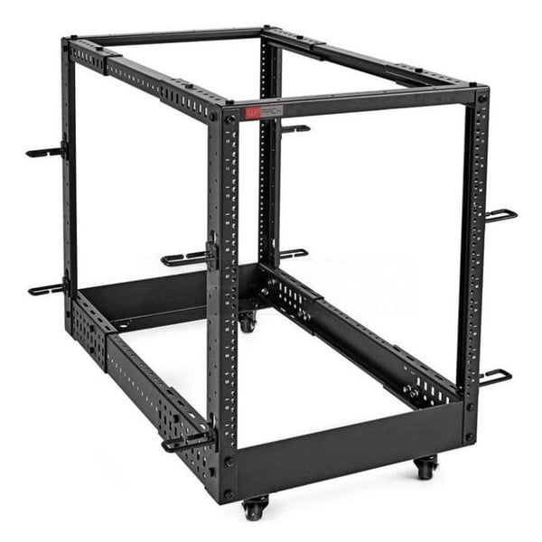 Wp Rack Oavhängda 12U 19" Svart Stål WPN-ROS-126X-B Server Nätverk
