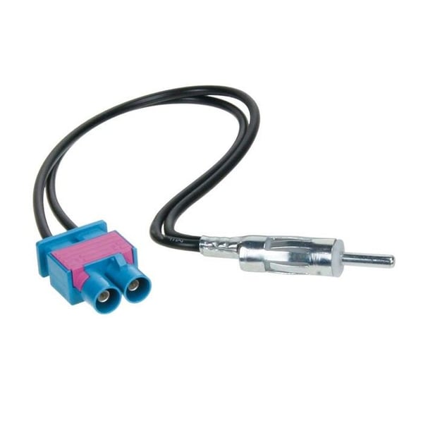 Dubbel DIN-antennadapter FAKRA (m) > DIN (m)