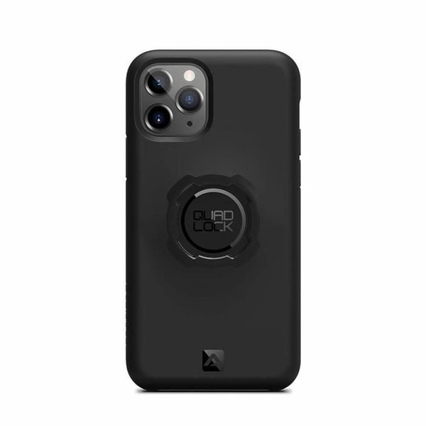 Telefonfodral - QUAD LOCK - iPhone 11 Pro - Patenterad fästsystém - Svart färg - Hård fodral Telefonfodral - QUAD LOCK - iPhone 11 Pro - Patenterad fästsystém - Svart färg - Hård fodral