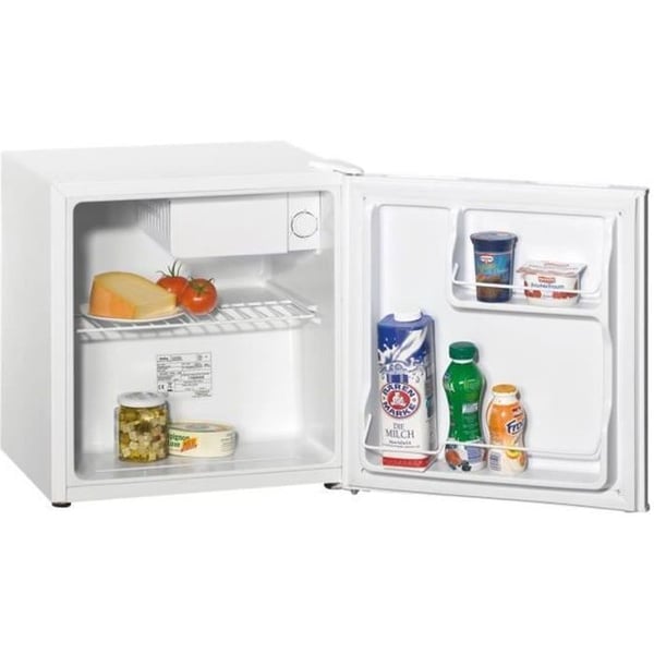 Amica KB 15150 W Fristående kylskåp bredd: 48 cm djup: 44,5 cm höjd: 50 cm 45 liter Klass A++ vit